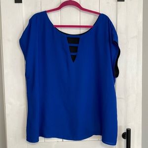 Reversible Blouse - blue